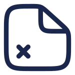 File Remove SVG Icon